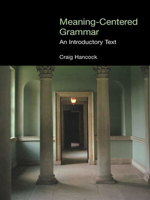 cover image of Meaning-Centered Grammar